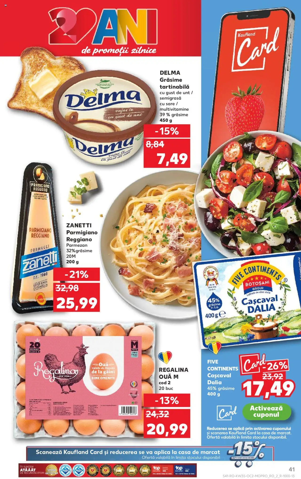 Kaufland RO akciós ujság - amely érvényes a következő dátumtól: 27.08.2025 | Oldal: 41