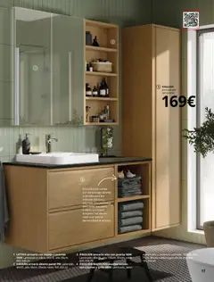 Vista previa Catálogo IKEA Baños válido desde el 01.02.2026 | Página: 17 | Productos: Almacenaje, Armario, Lavabo, Espejo
