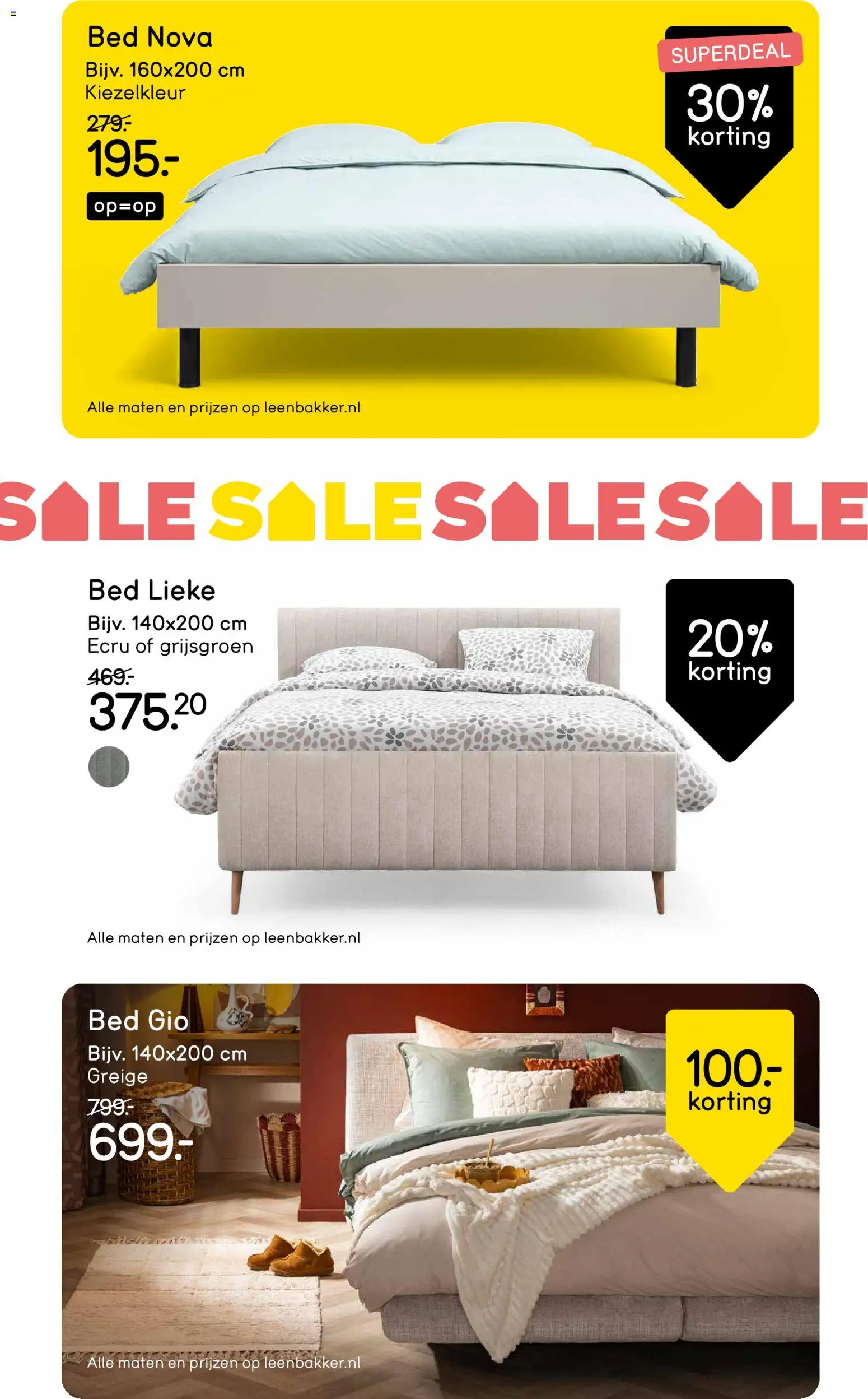 {H1} | Pagina: 18 | Producten: Bed