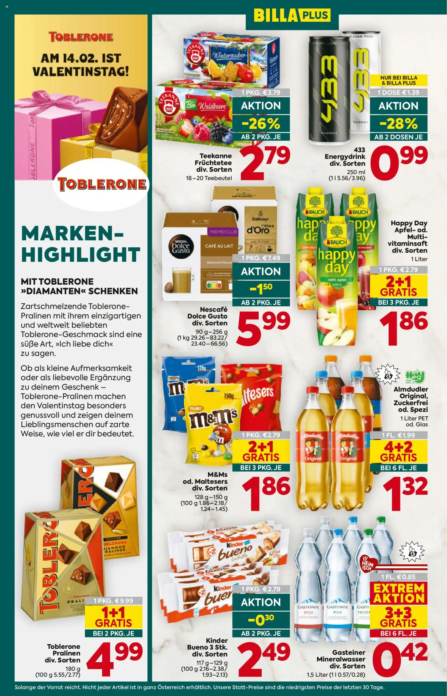 Billa Plus Flugblatt gültig ab 05.02.2026 | Seite: 14