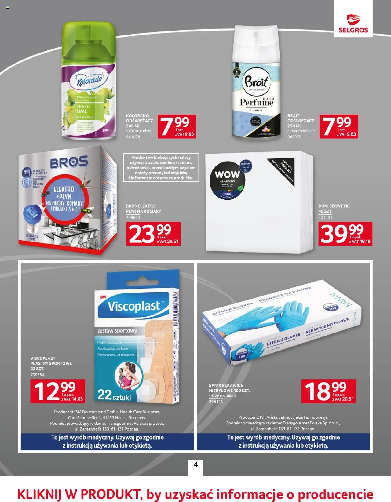 Selgros cash&carry Gazetka od 05.06.2025 | Strona: 44 | Produkty: Odświeżacz
