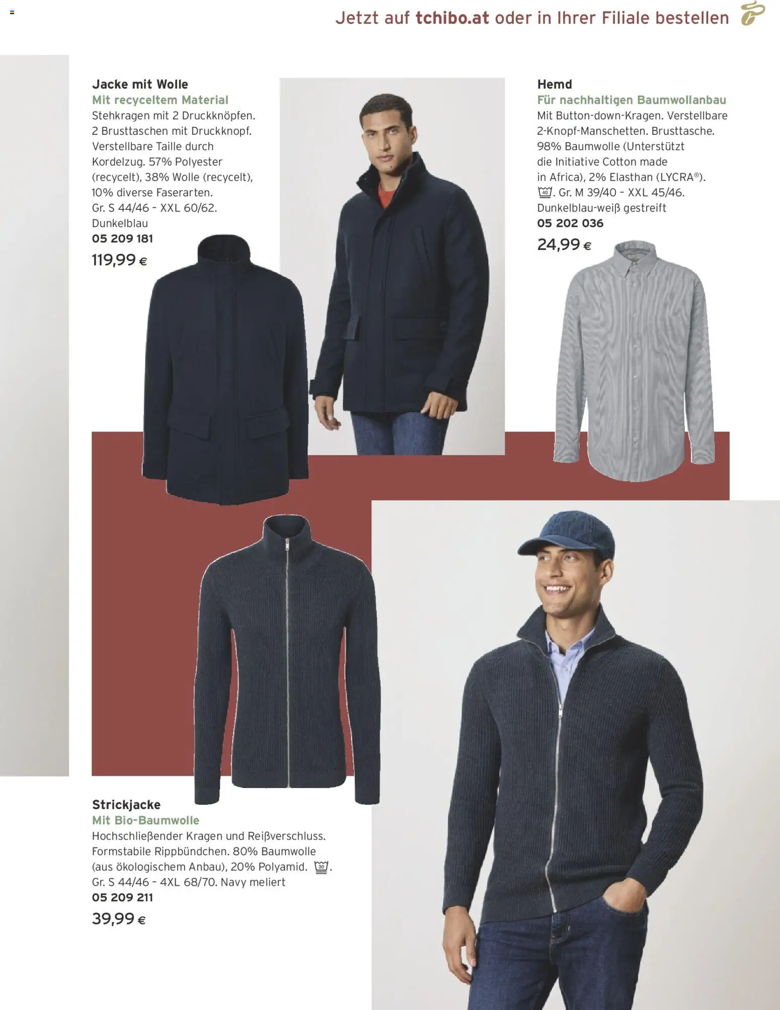 Tchibo Eduscho - Katalog November 2025 gültig ab 01.11.2025 | Seite: 157 | Produkte: Hemd, Jacke, Strickjacke
