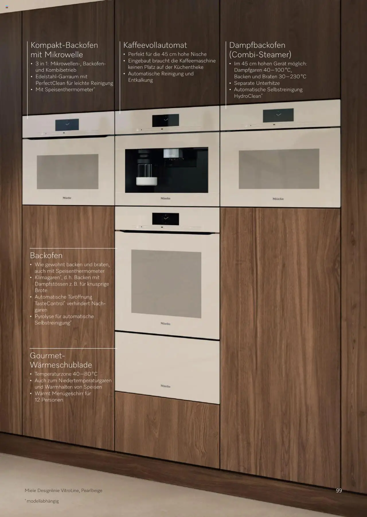 Fust Küchenmagazin ab 04.03.2025 | Seite: 99 | Produkte: Backofen, Mikrowelle, Kaffeemaschine, Miele