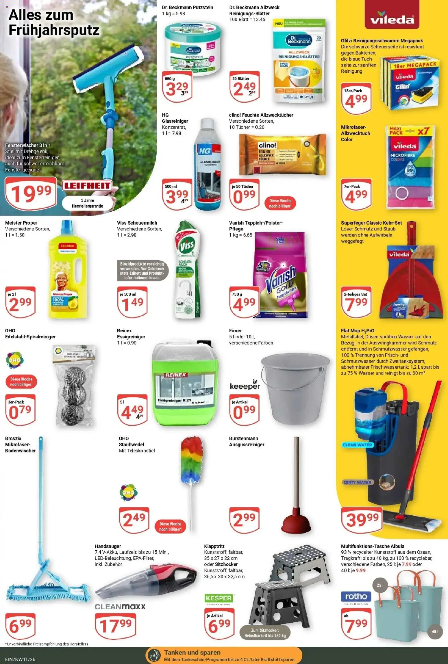 Globus prospekt Homburg-Einöd	 – gültig ab 09.03.2026 | Seite: 19 | Produkte: Milch, Wasser, Reis