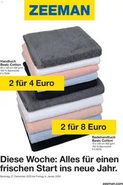 Zeeman Prospekt 	 ab 27.12.2025 gültig