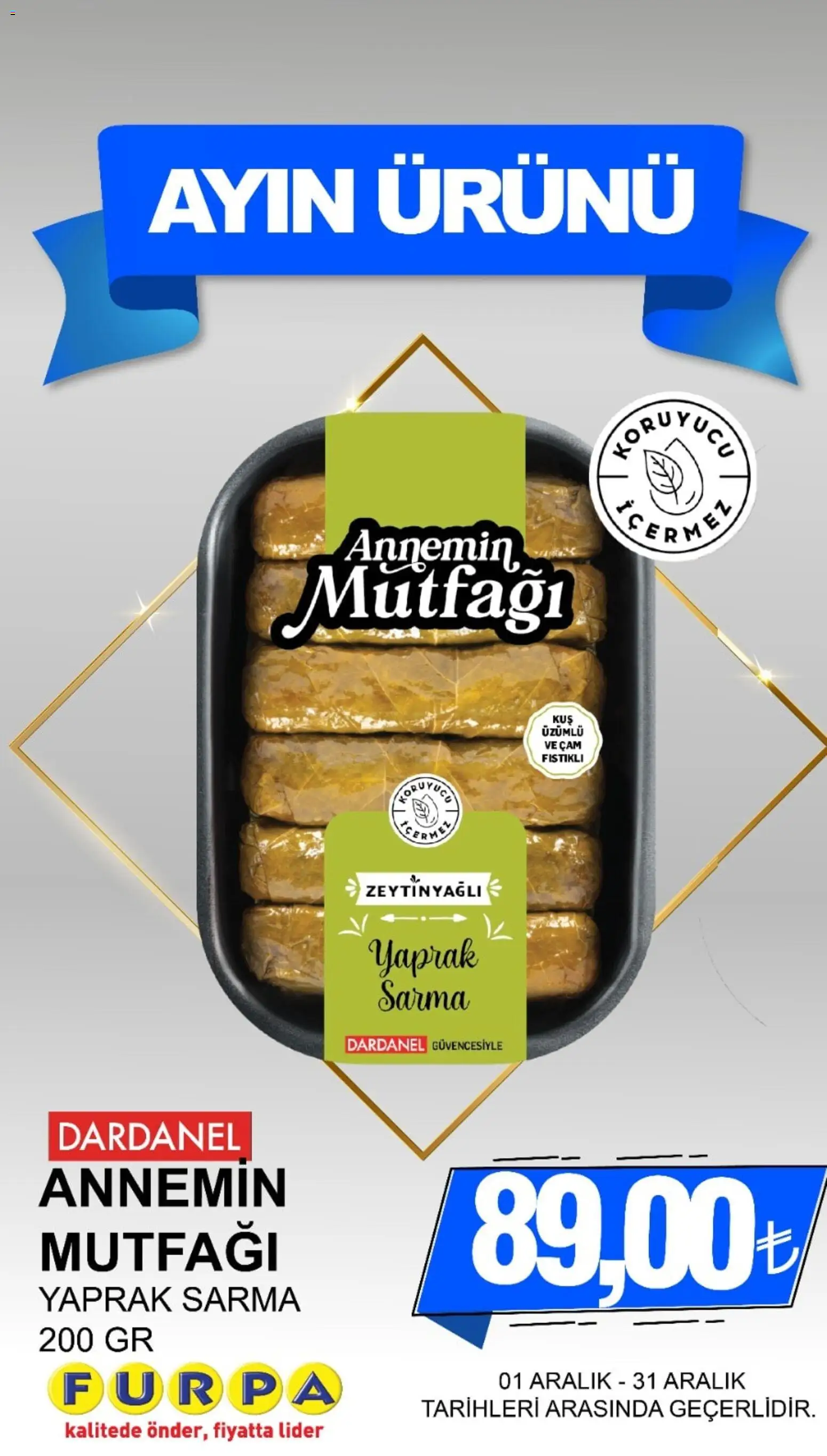 Furpa Ayın Ürünleri - 01.12.2025 tarihinden itibaren geçerlidir | Sayfa: 17