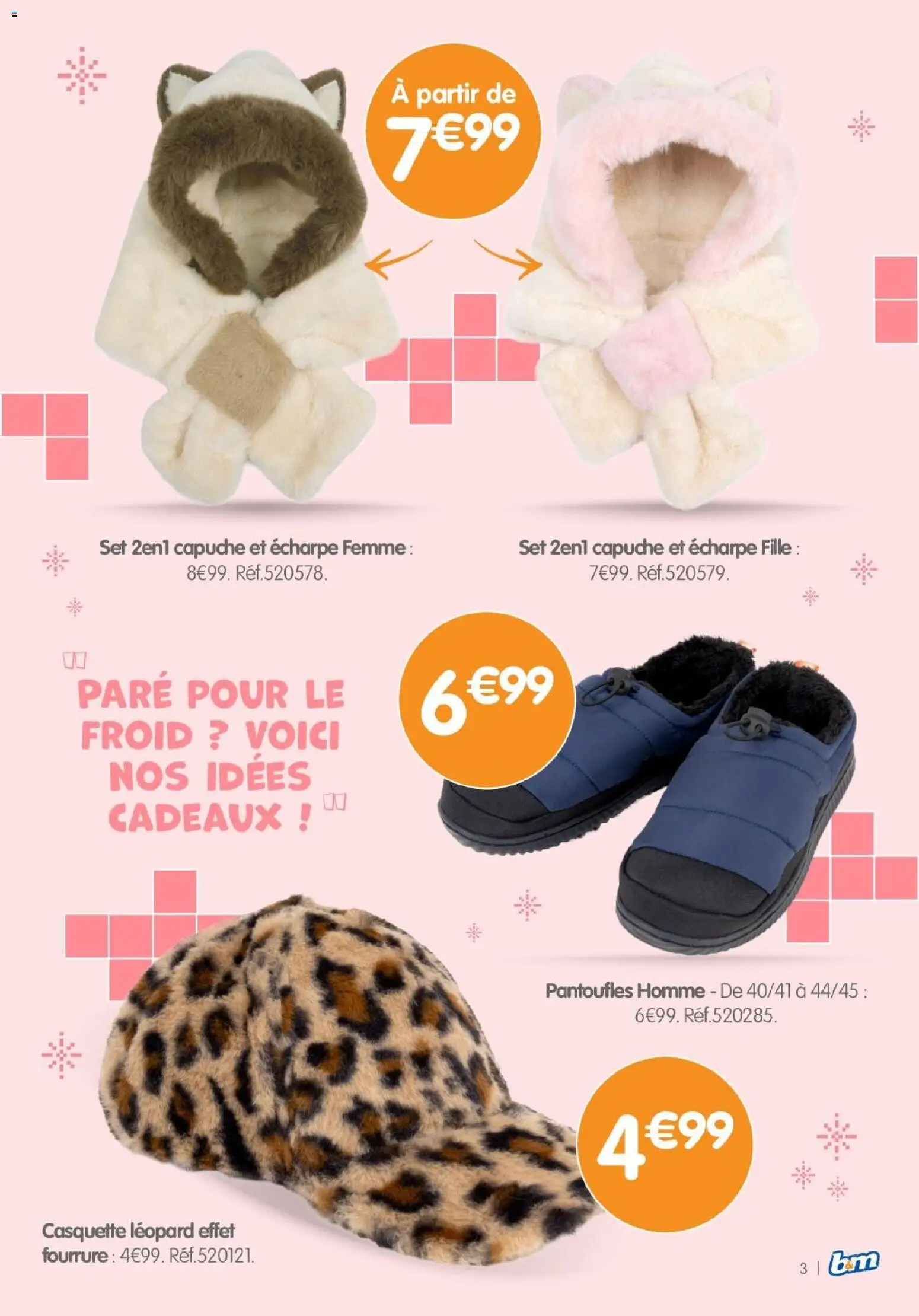 {H1} | Page: 3 | Produits: Écharpe, Casquette