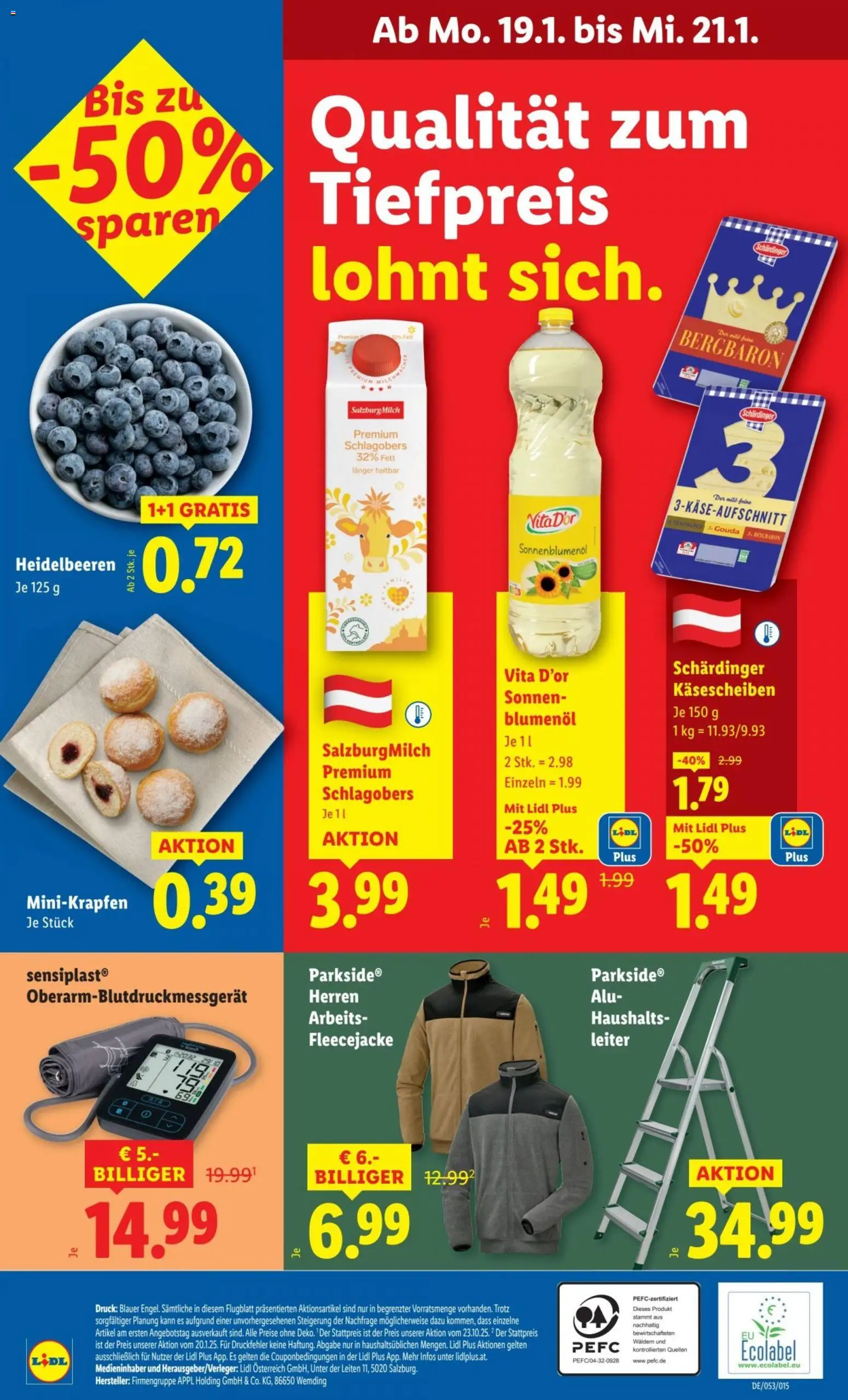 Lidl Flugblatt gültig ab 15.01.2026 | Seite: 49 | Produkte: Milch