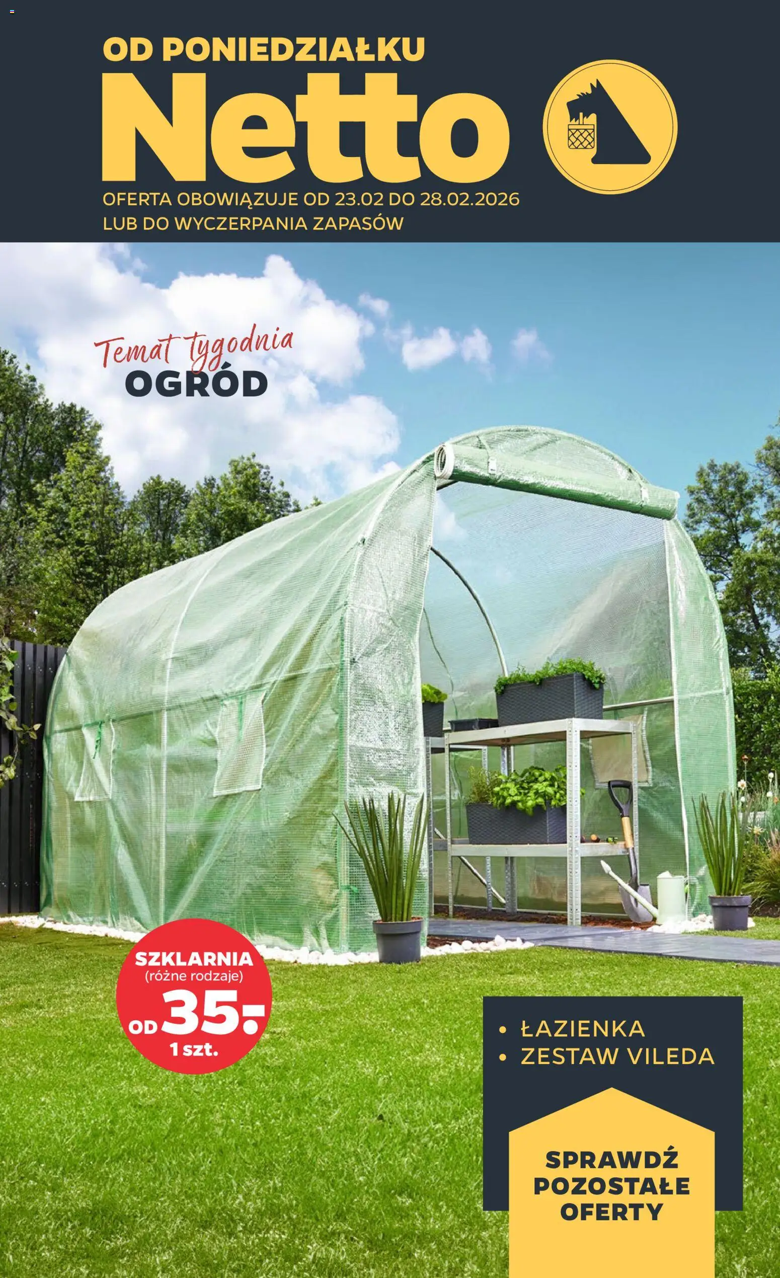 Netto gazetka - Non Food od 23.02.2026 | Strona: 1 | Produkty: Vileda