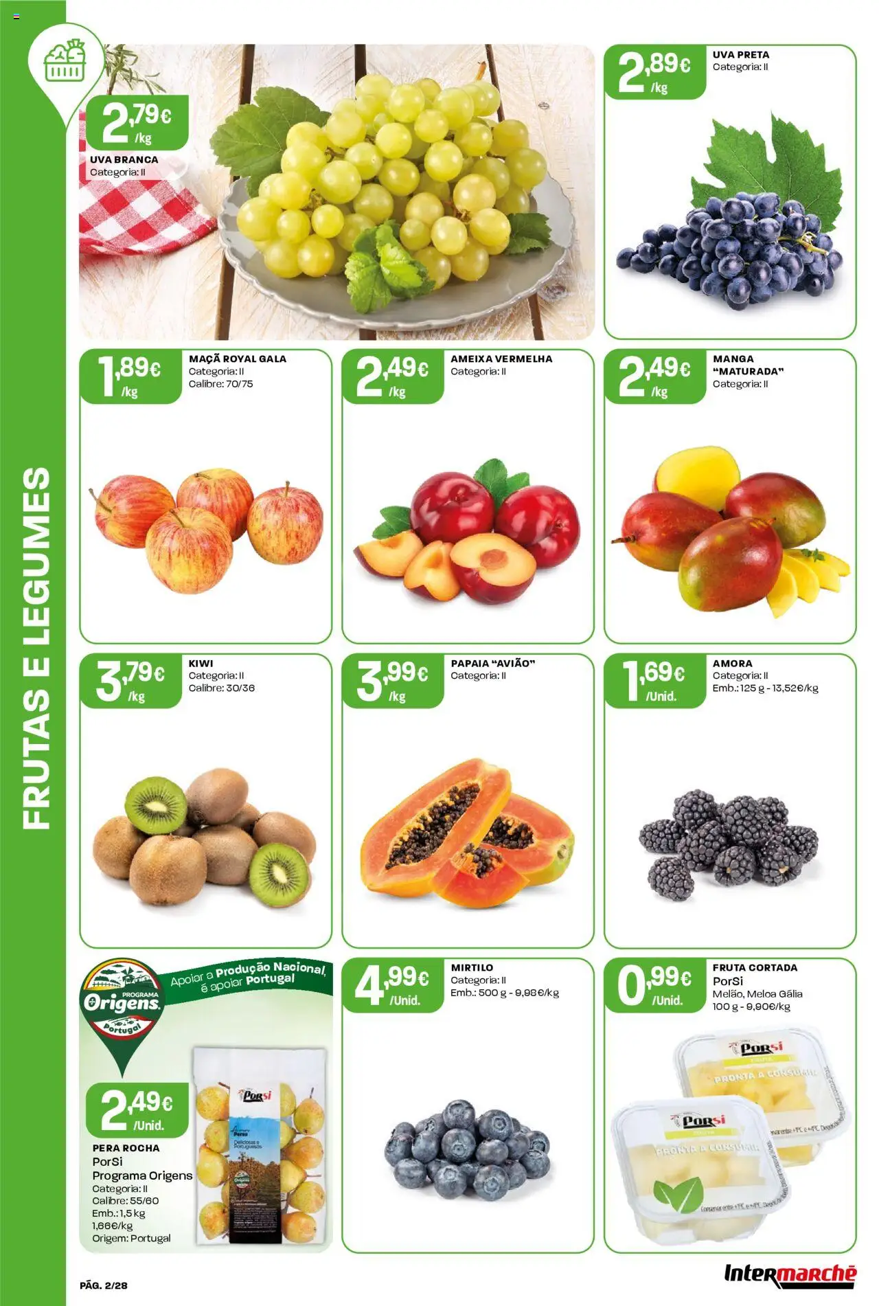Intermarché folheto │ válido de 18.09.2025 | Página: 2 | Produtos: Maça, Kiwi