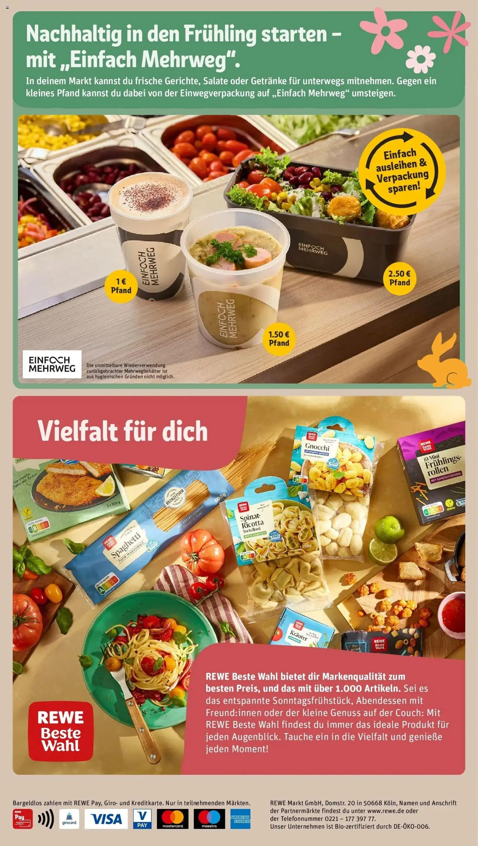 Rewe Prospekt Kiel	 – gültig ab 15.03.2026 | Seite: 18 | Produkte: Couch, Pasta