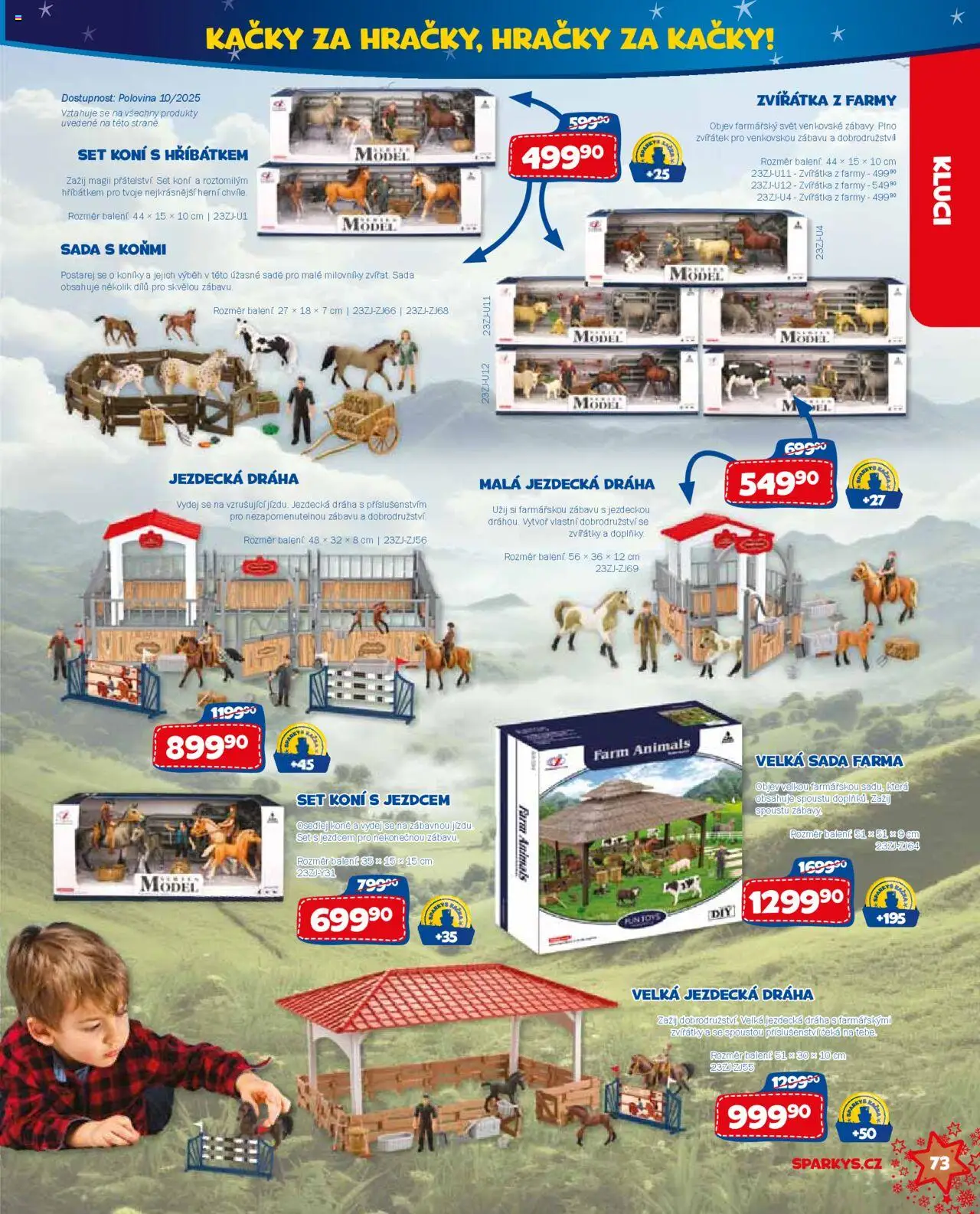 Sparkys katalog Vánoce od 01.10.2025 | Strana: 73 | Produkty: Hračky