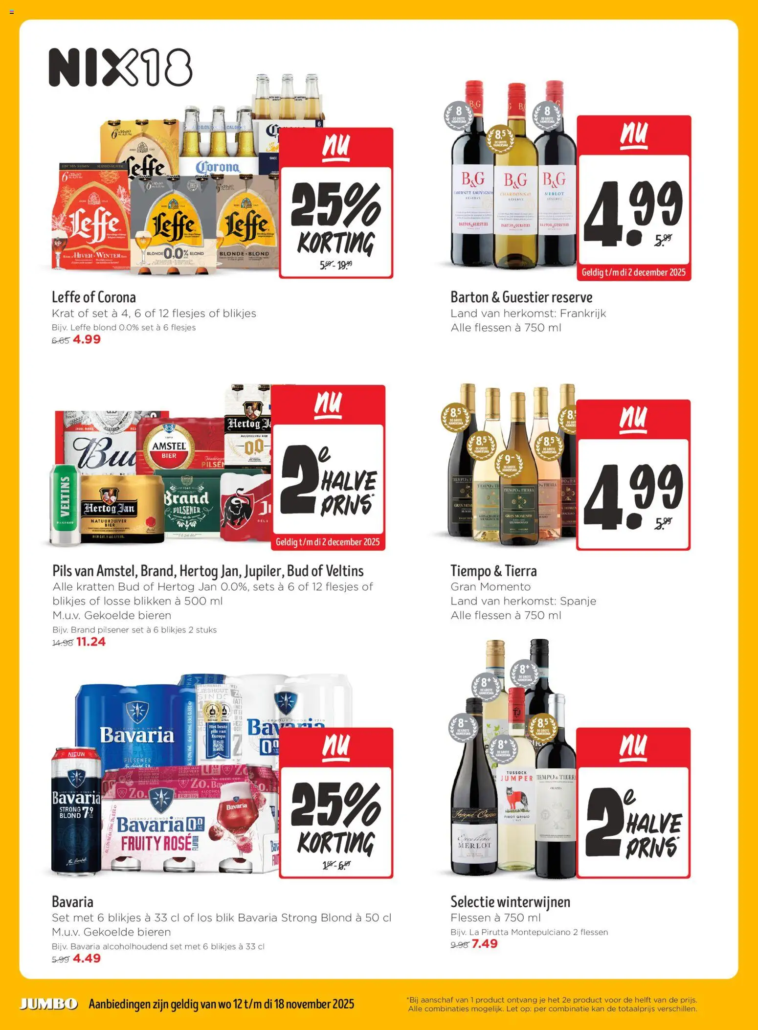 {H1} | Pagina: 12 | Producten: Bier, Kan, La, Alcohol