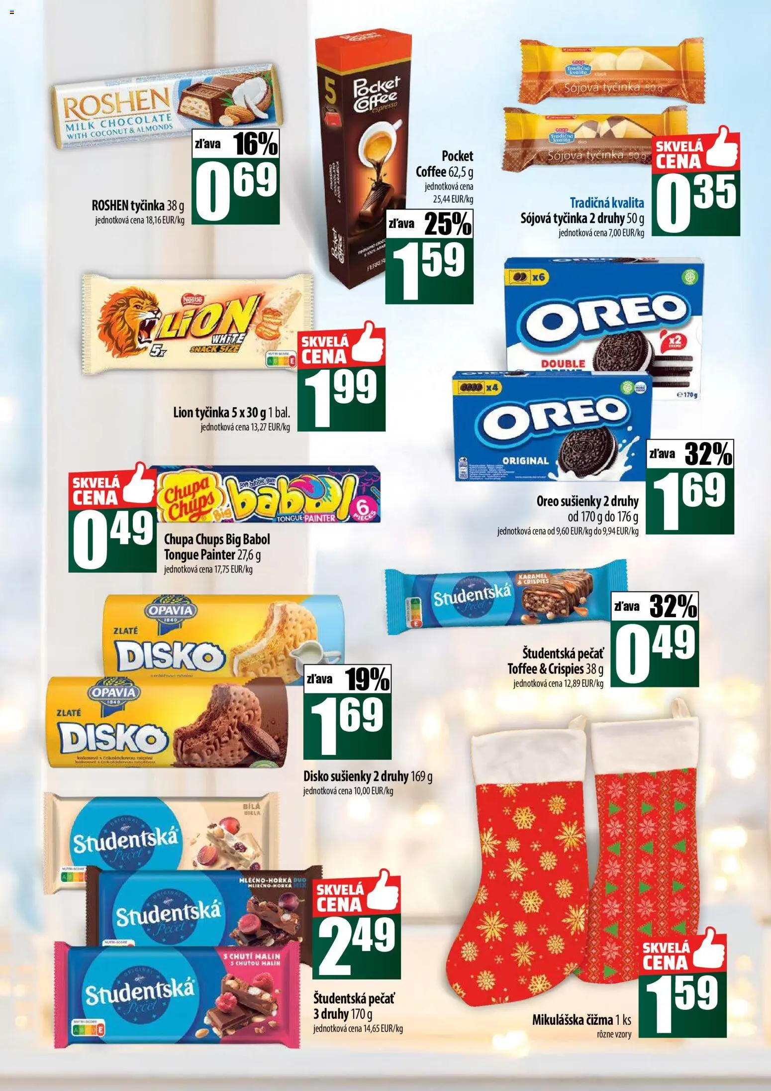 Nové COOP Jednota akcie – leták je platný od 27.11.2025 | Strana: 45 | Produkty: Študentská pečať