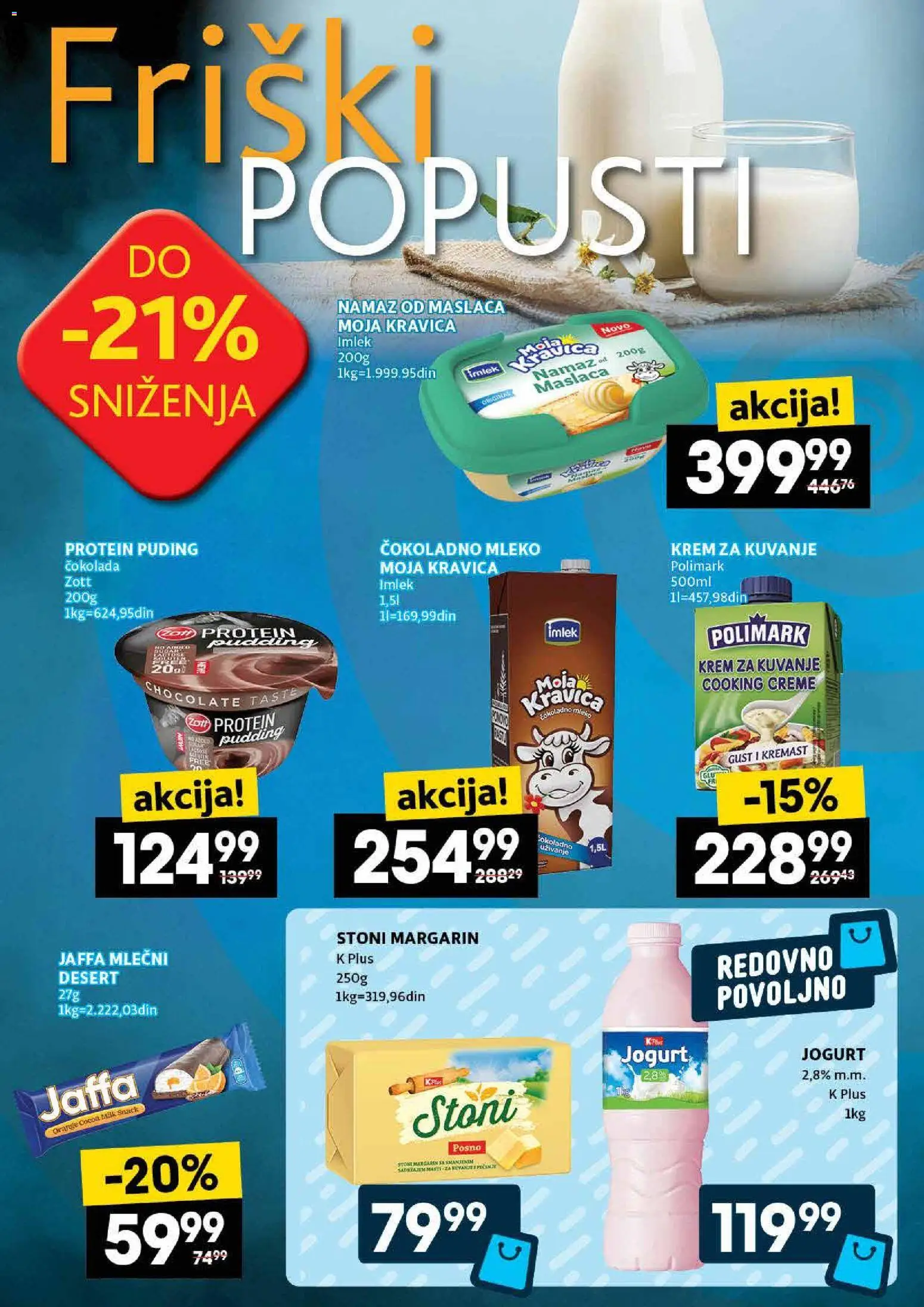 Roda katalog - važi od 30.10.2025 | Strana: 10 | Proizvode: Čokoladno mleko, Margarin, Mleko, Čokolada