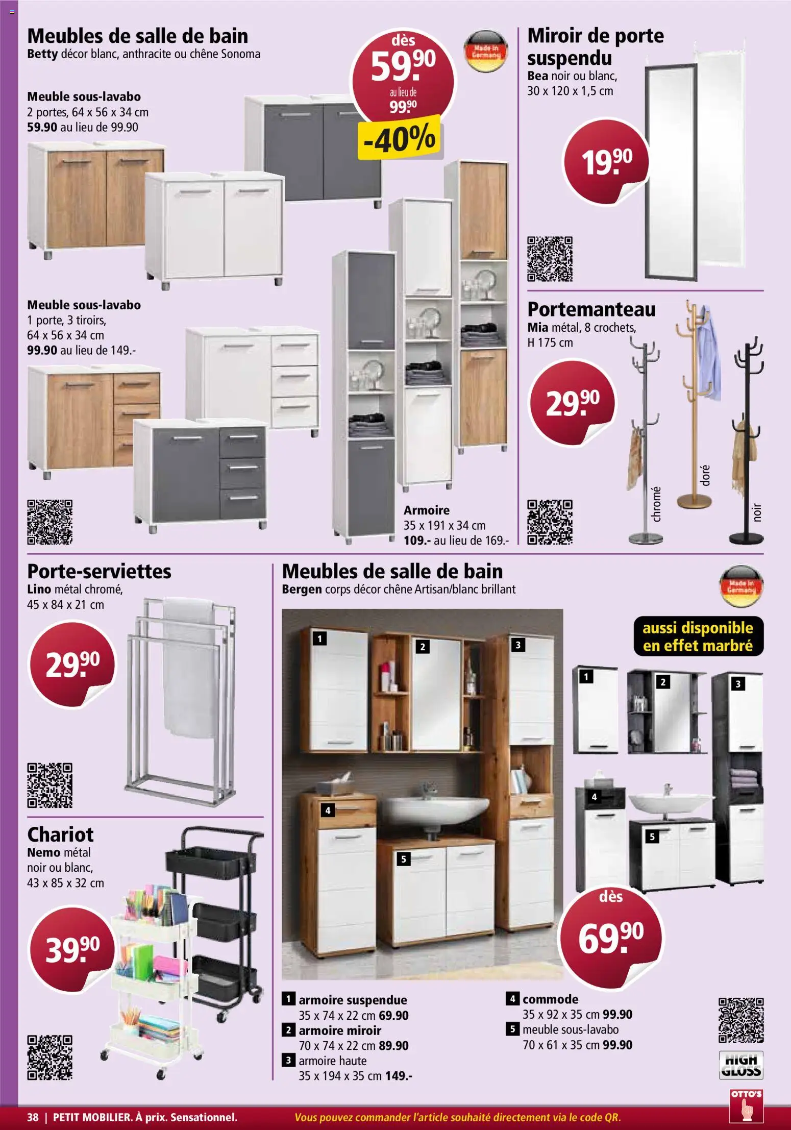 Otto's aktionen Meubles – gültig ab 01.03.2026 | Seite: 38