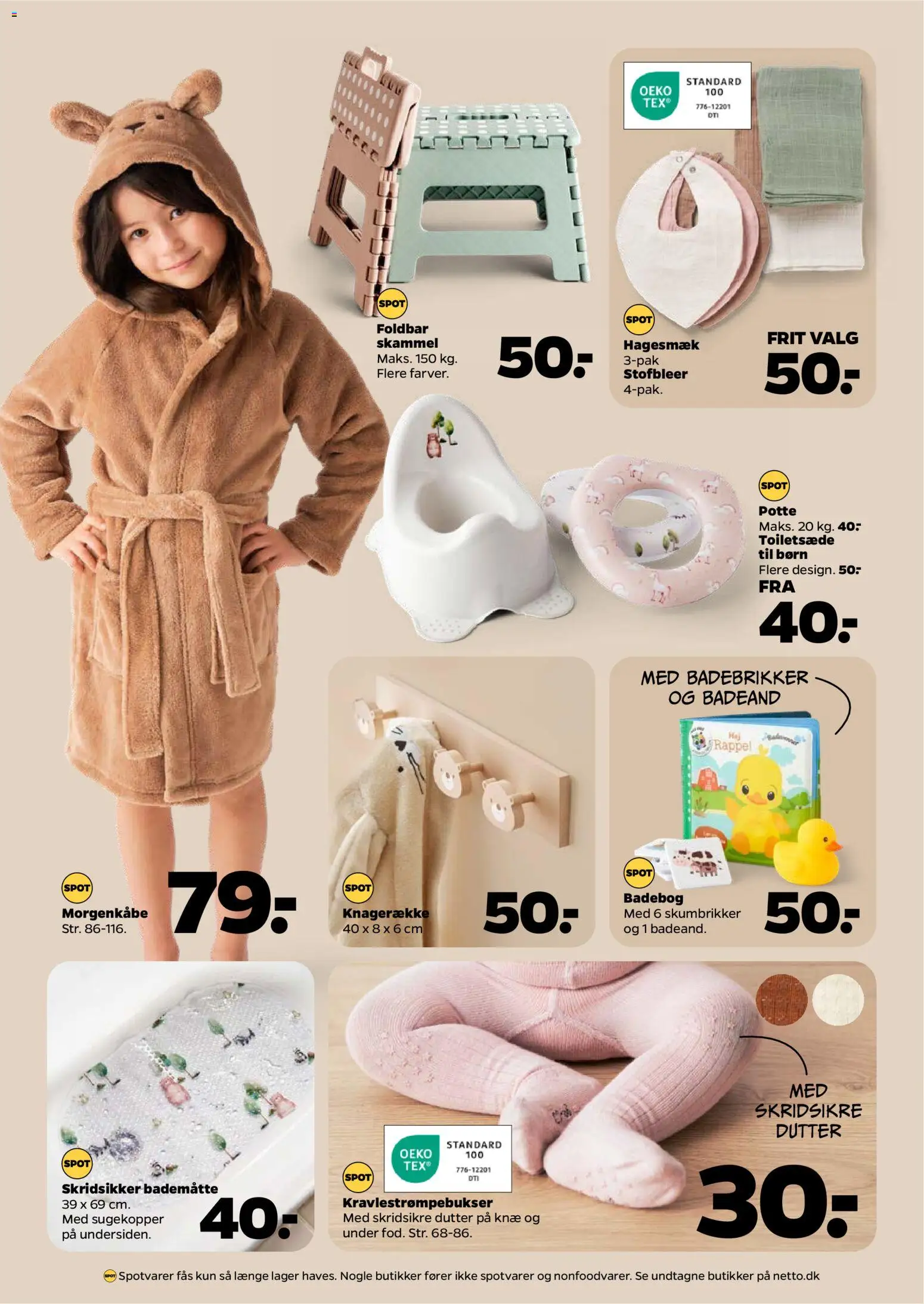 Netto tilbudsavis – gyldig fra 18.04.2026 | Side: 29 | Produkter: Skammel, Bademåtte