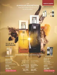 Vista previa Catálogo AVON campaña 2 válido desde el 01.02.2026 | Página: 19 | Productos: Eau de toilette, Polvo, Eau de parfum, Ducha