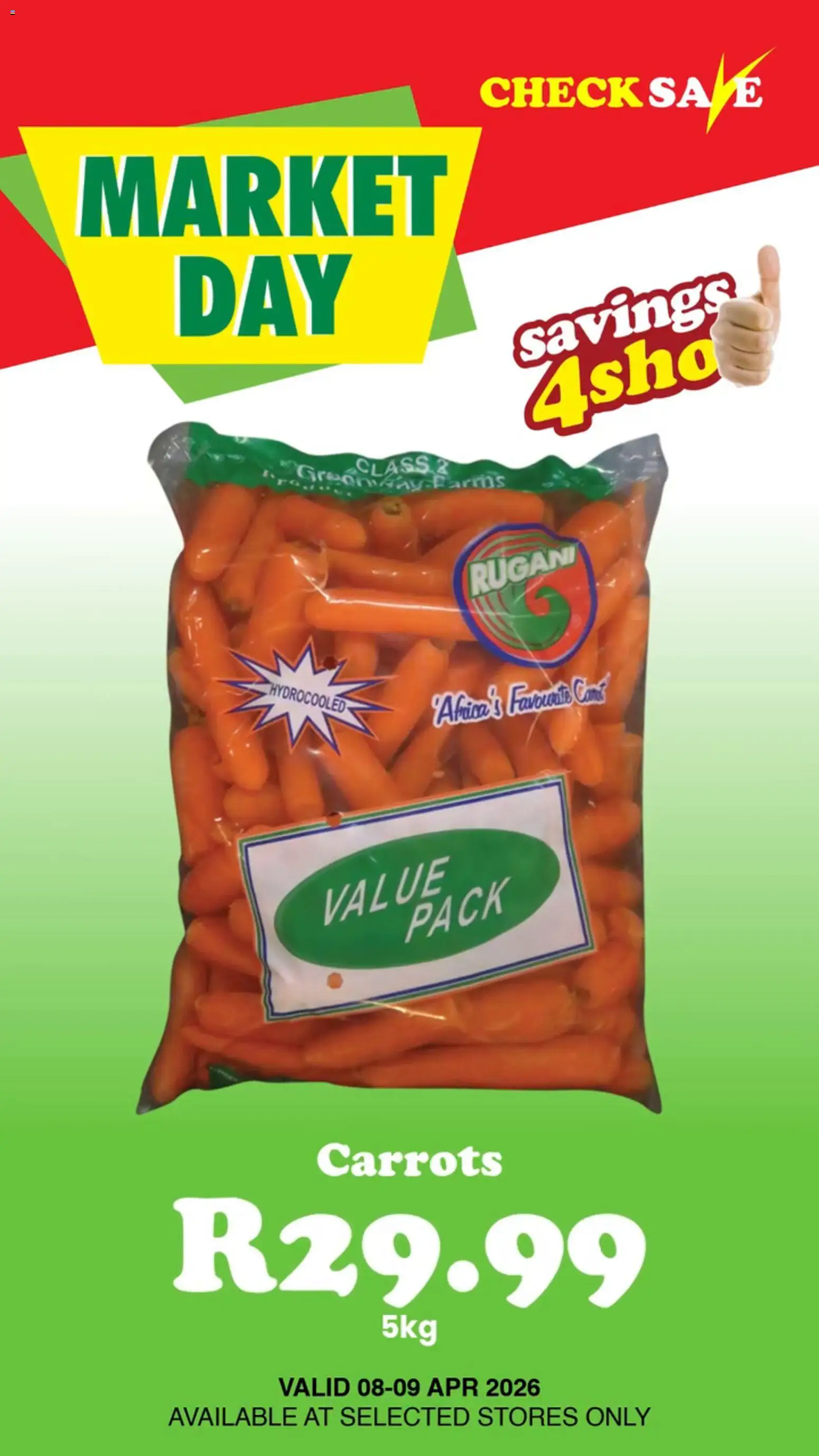 New Check Save catalogue – valid from 08.04.2026 | Page: 10 | Products: Carrots