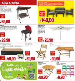 Anteprima del volantino Famila volantino Iper valido a partire dal 12.03.2026 | Pagina: 26 | Prodotti: Tavolino, Ripiano, Dondolo, Ciotola