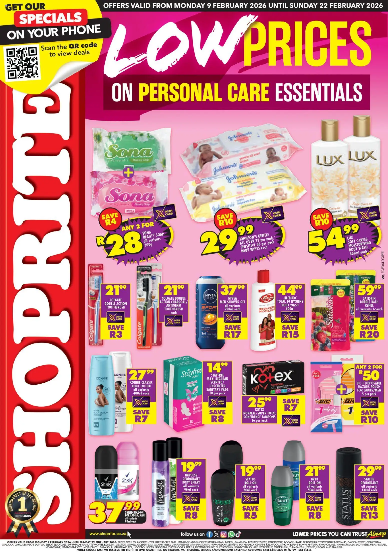 New Shoprite catalogue – valid from 09.02.2026 | Page: 1