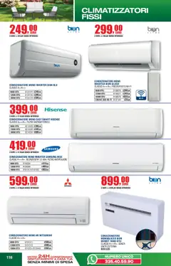 Volantino Bricofer del 27.05.2025 | Pagina: 116 | Prodotti: Lima, USB, Condizionatore, Samsung