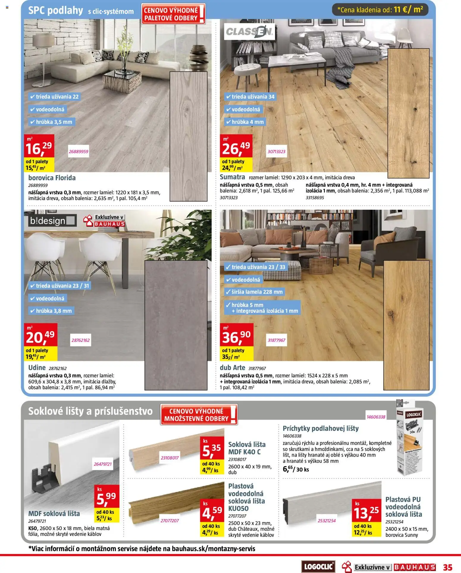 Nové Bauhaus akcie – leták je platný od 09.03.2026 | Strana: 35