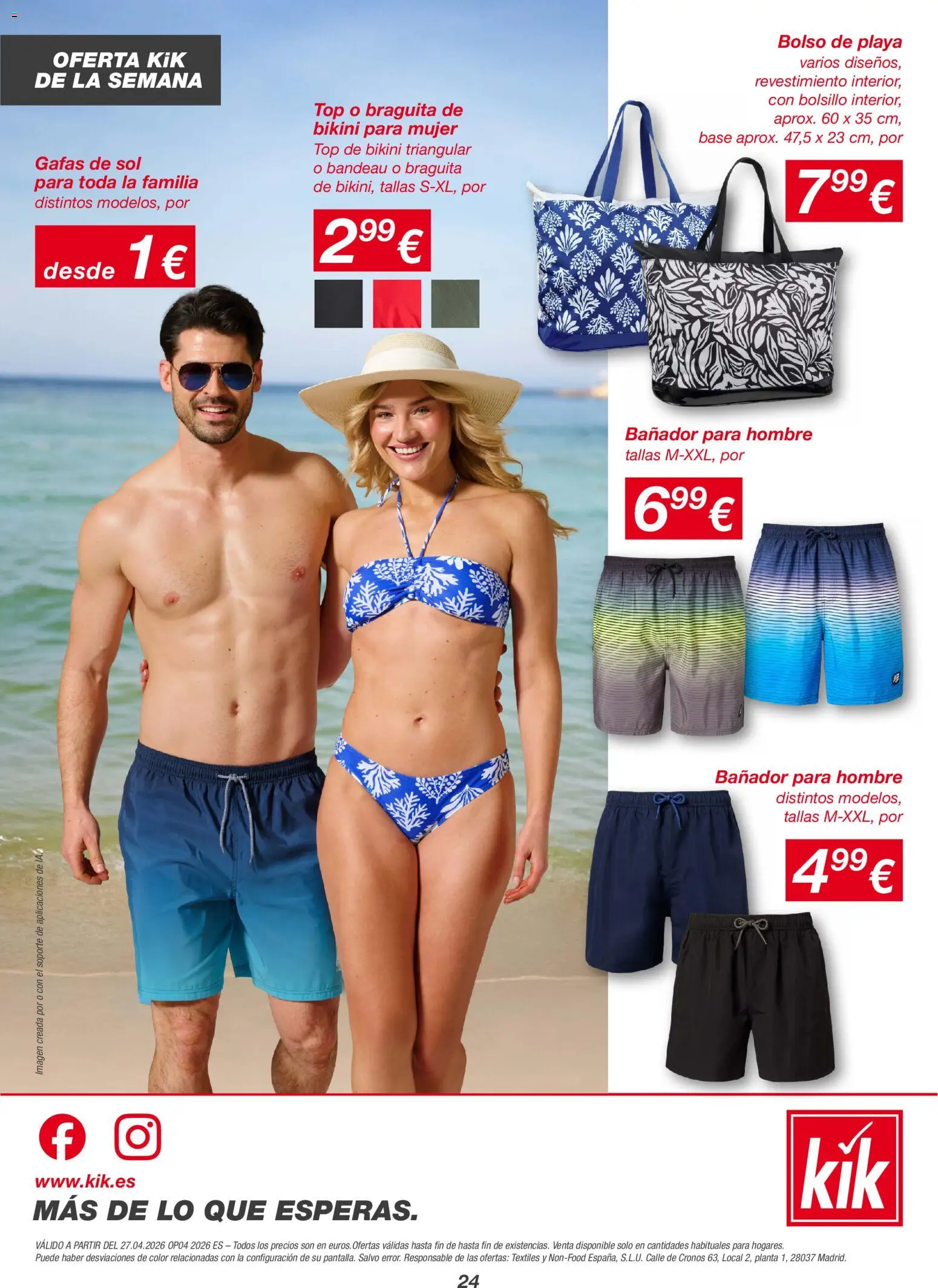 KIK folleto │ válido desde el 27.04.2026 | Página: 24 | Productos: Bolso