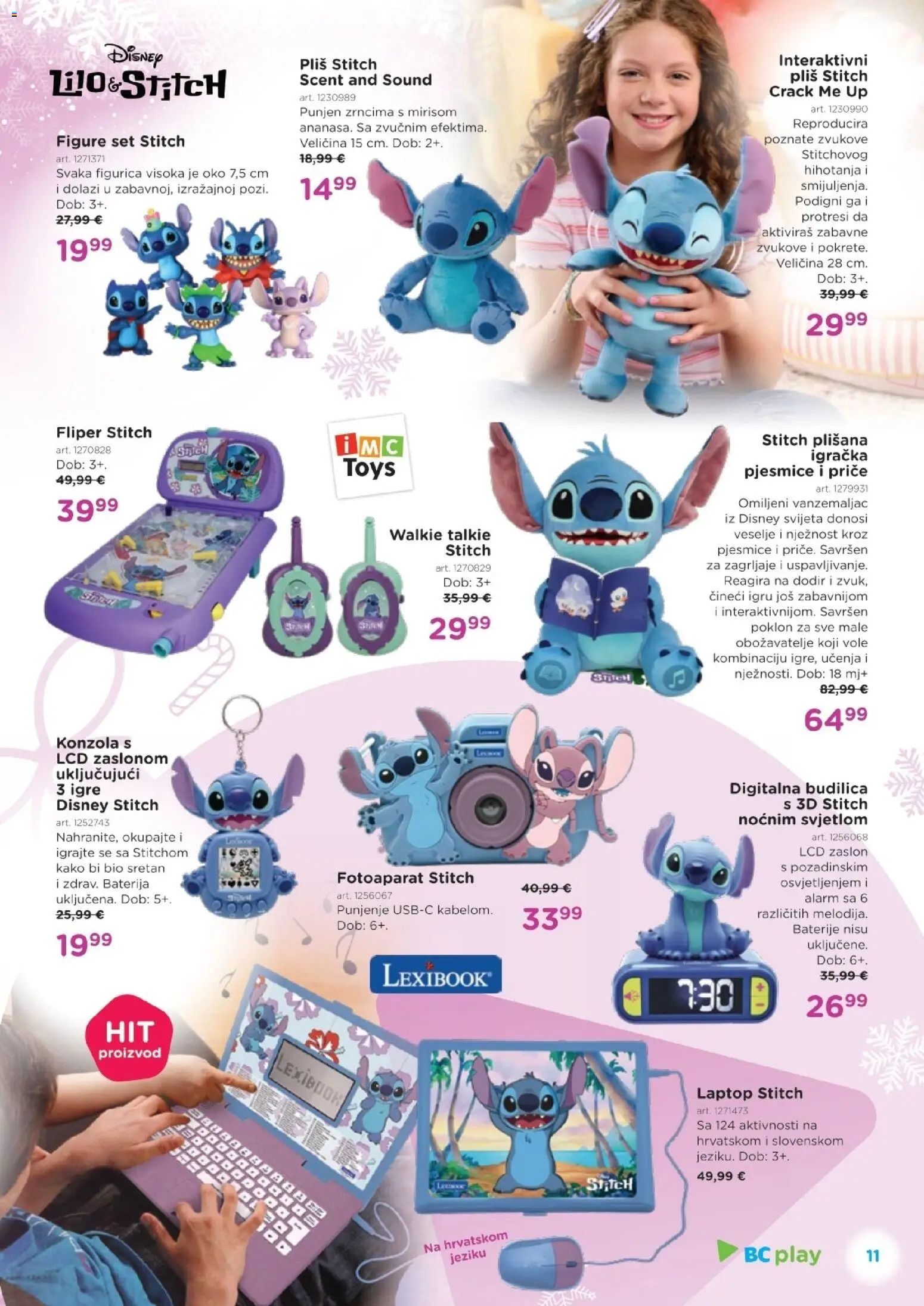 Baby Center katalog | vrijedi od 01.11.2025 | Stranica: 11 | Proizvodi: Baterija, Baterije, Budilica, Fotoaparat