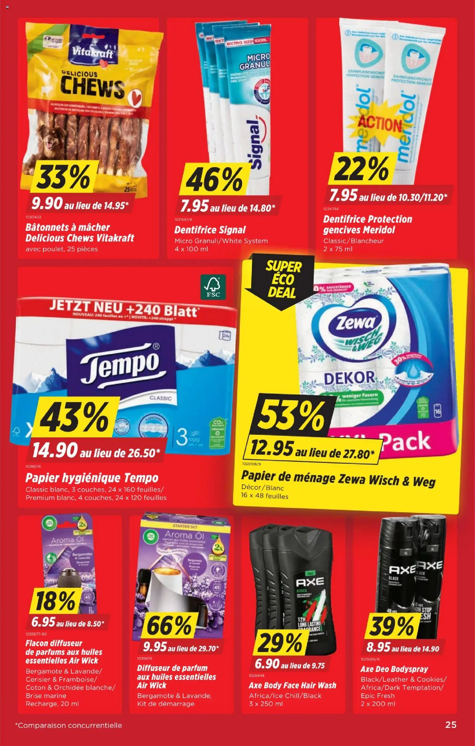 Denner Aktionen FR – gültig ab 30.12.2025 | Seite: 25 | Produkte: Parfüm, Deodorant, Öl, Shower Gel