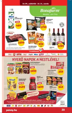 PICK Fresh Corner Hot-Dog Kolbász, 2-féle 300 g, 3330 Ft/kg - amely érvényes a következő dátumtól: 09.10.2025 | Oldal: 24