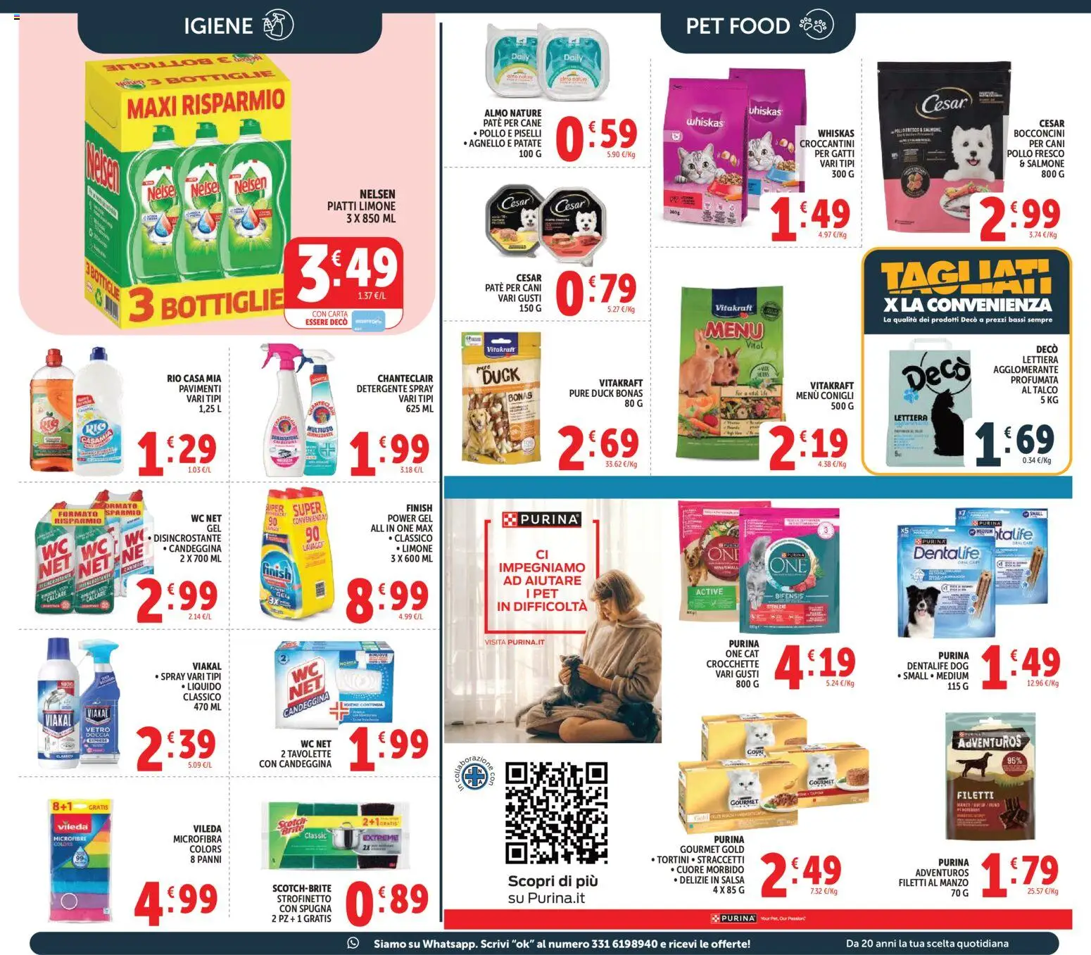 Volantino Decò del 27.03.2026 | Pagina: 27 | Prodotti: Pollo, Salmone, Patate, Salsa