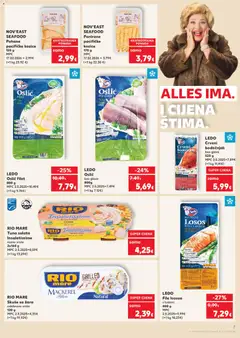 NOV'EAST SEAFOOD Pohane pacifičke kozice, Pohane pacifičke kozice, 125 g - Pregled kataloga iz trgovine Kaufland, vrijedi od 25.02.2026 | Stranica: 7