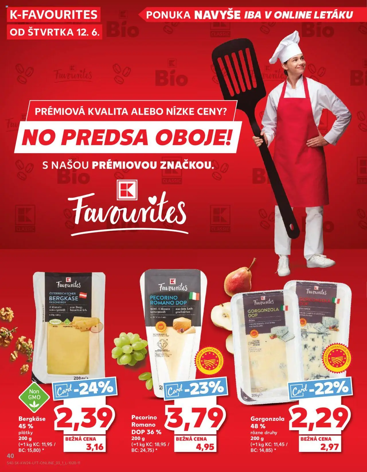 Nové Kaufland akcie – leták je platný od 12.06.2025 | Strana: 40