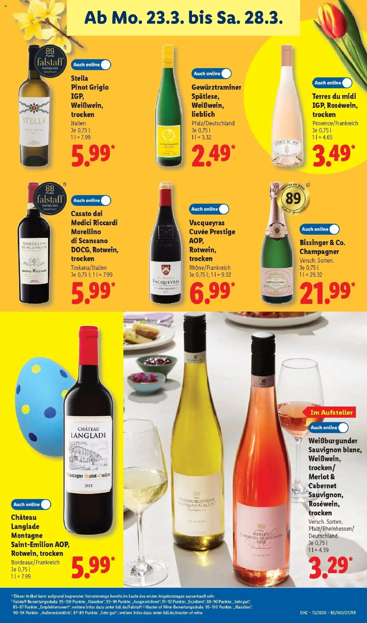 Lidl Prospekt Senftenberg – gültig ab 23.03.2026 | Seite: 31 | Produkte: Merlot
