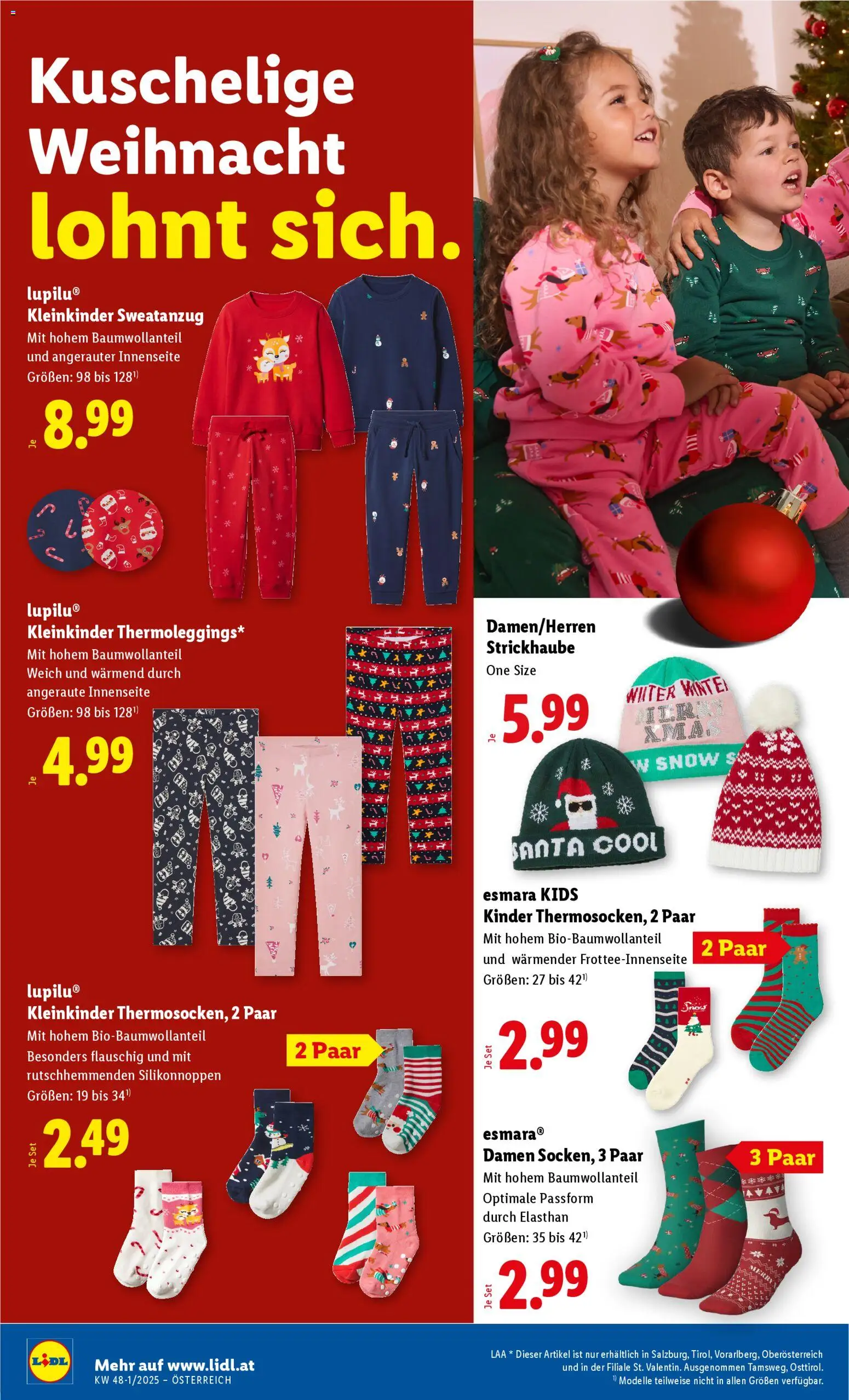 Lidl Flugblatt - Altenmarkt im Pongau, St. Johann im Pongau, Zell am See gültig ab 20.11.2025 | Seite: 28