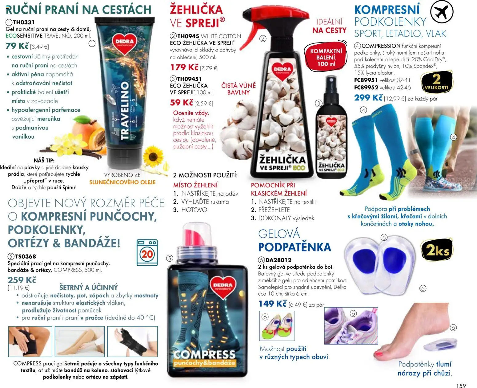 Nové Dedra akcie – leták je platný od 24.04.2026 | Strana: 59 | Produkty: Žehlička, Plavky