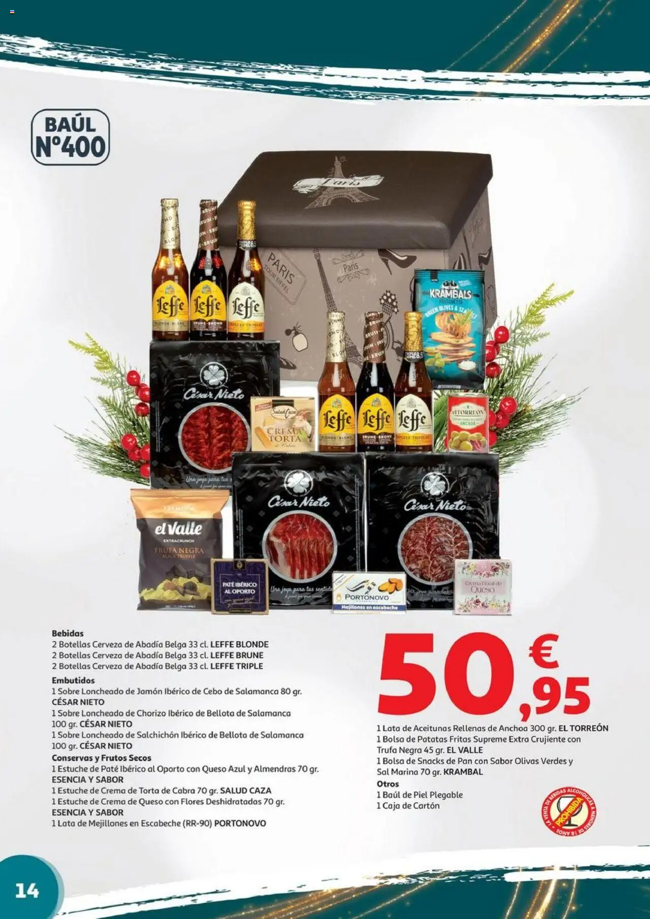 Alcampo - Valencia y Castellón │ válido desde el 06.11.2025 | Página: 14 | Productos: Pan, Crema, Anchoa, Loncheado