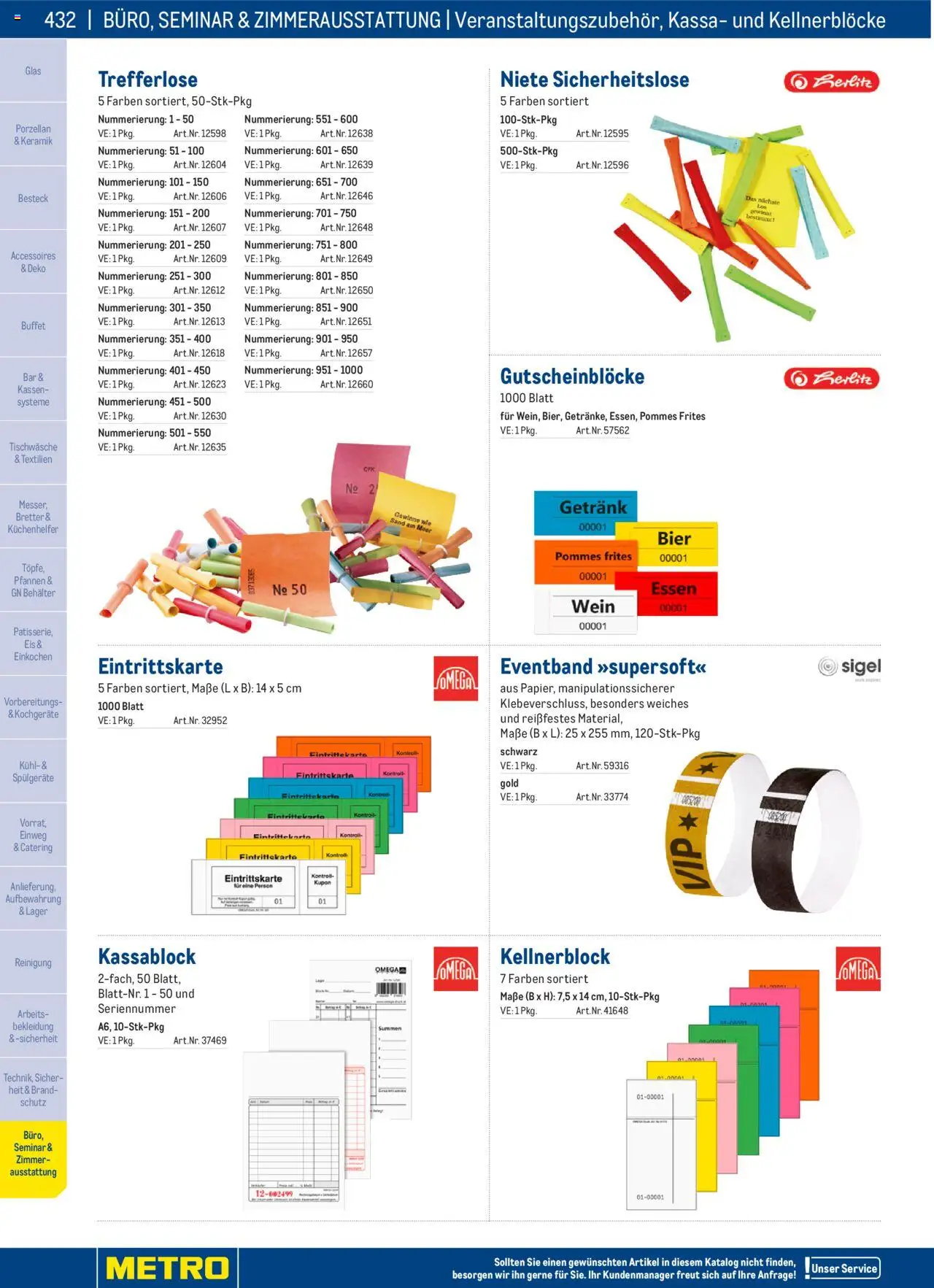 Metro angebote Angebote Gastro Non Food 2025 gültig ab 02.12.2024 | Seite: 432 | Produkte: Bekleidung, Eis, Wein, Bier