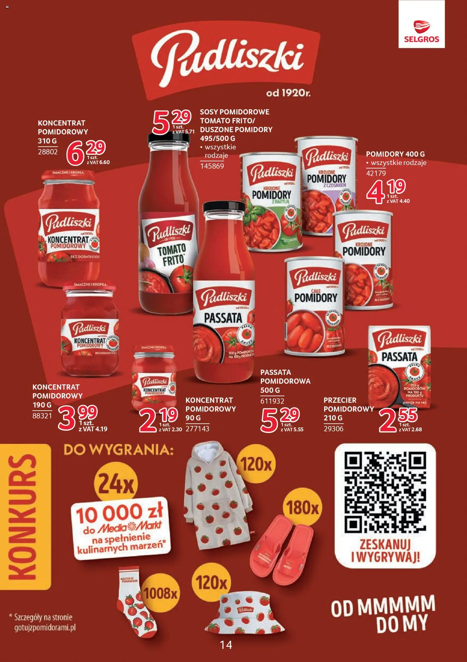 Selgros cash&carry gazetka - Markowe produkty od 05.03.2026 | Strona: 14