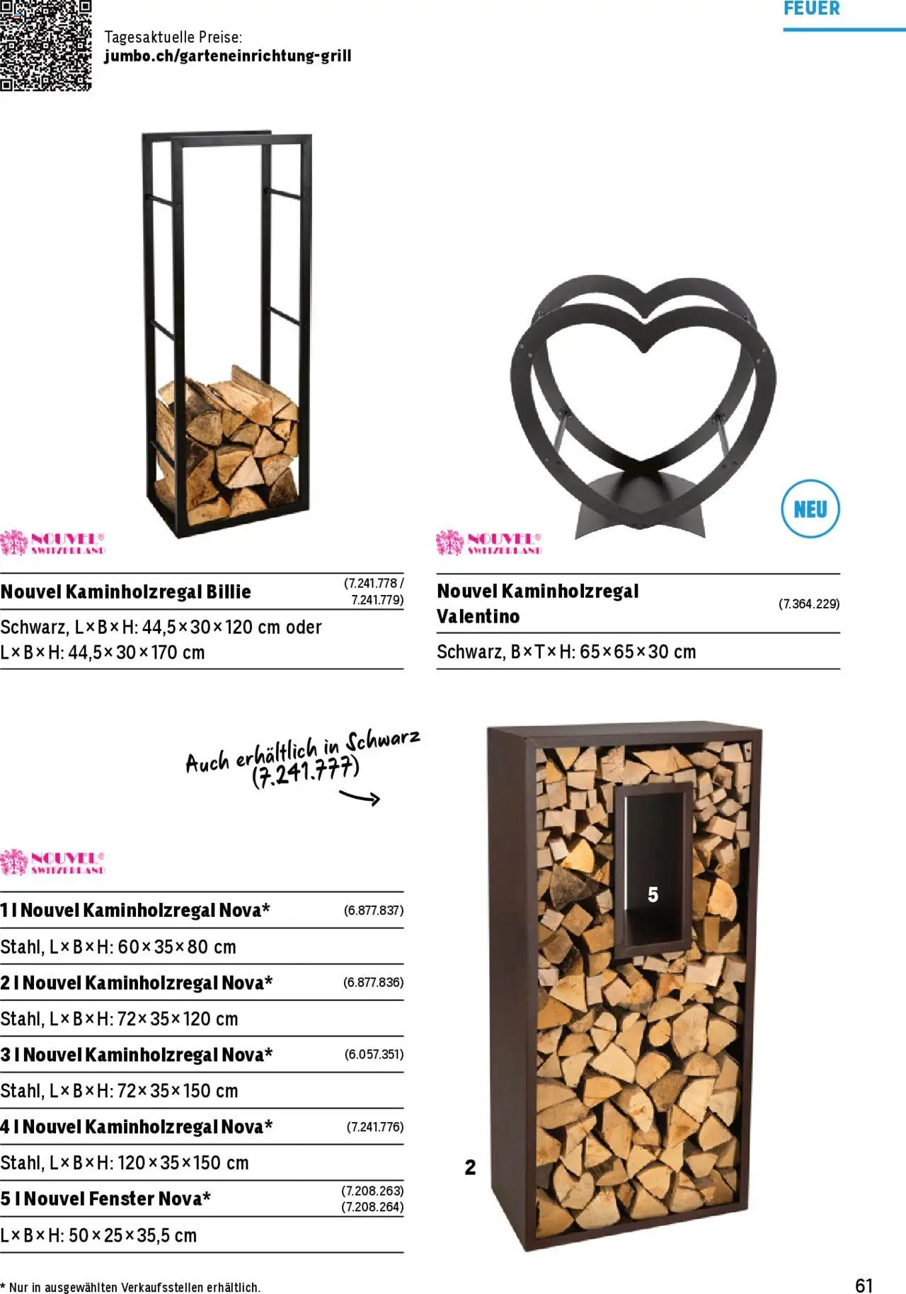 Jumbo Aktionen Grosse Grillbroschüre 2025 ab 21.02.2025 | Seite: 61