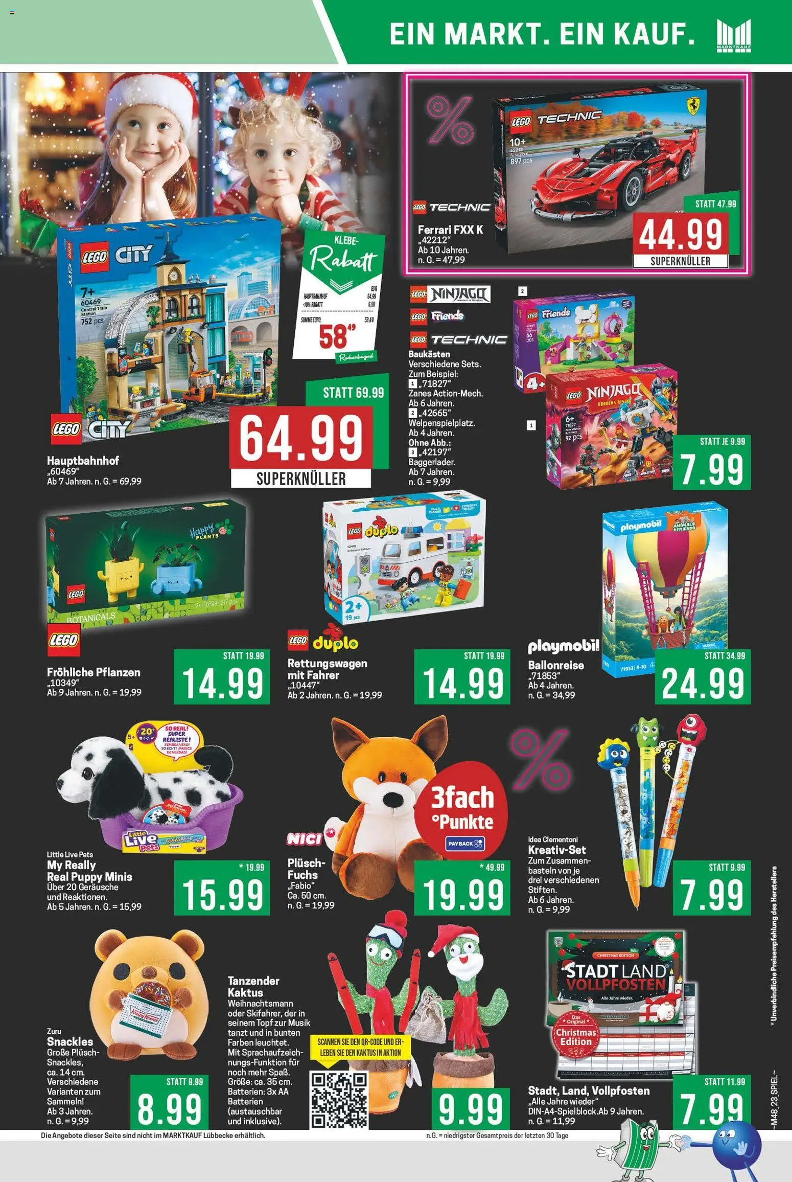 Marktkauf - Black Friday – gültig ab 24.11.2025 | Seite: 23 | Produkte: Spiel, Batterien