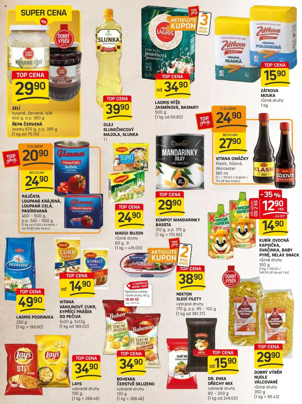 Flop leták - FlopTop od 16.07.2025 | Strana: 8 | Produkty: Olej, Maggi, Zelí, Bujón