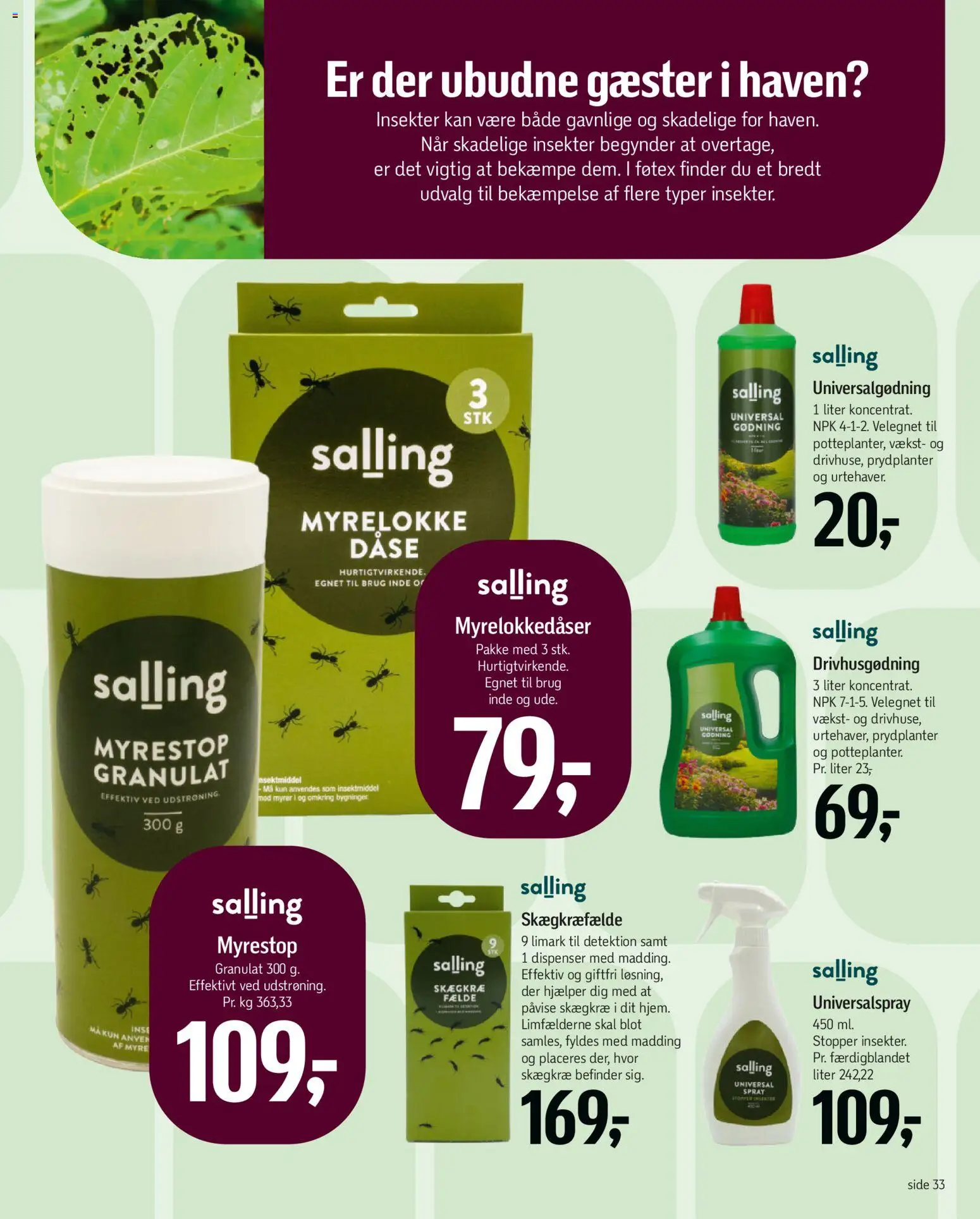 Føtex tilbudsavis – gyldig fra 17.04.2026 | Side: 51 | Produkter: Søm