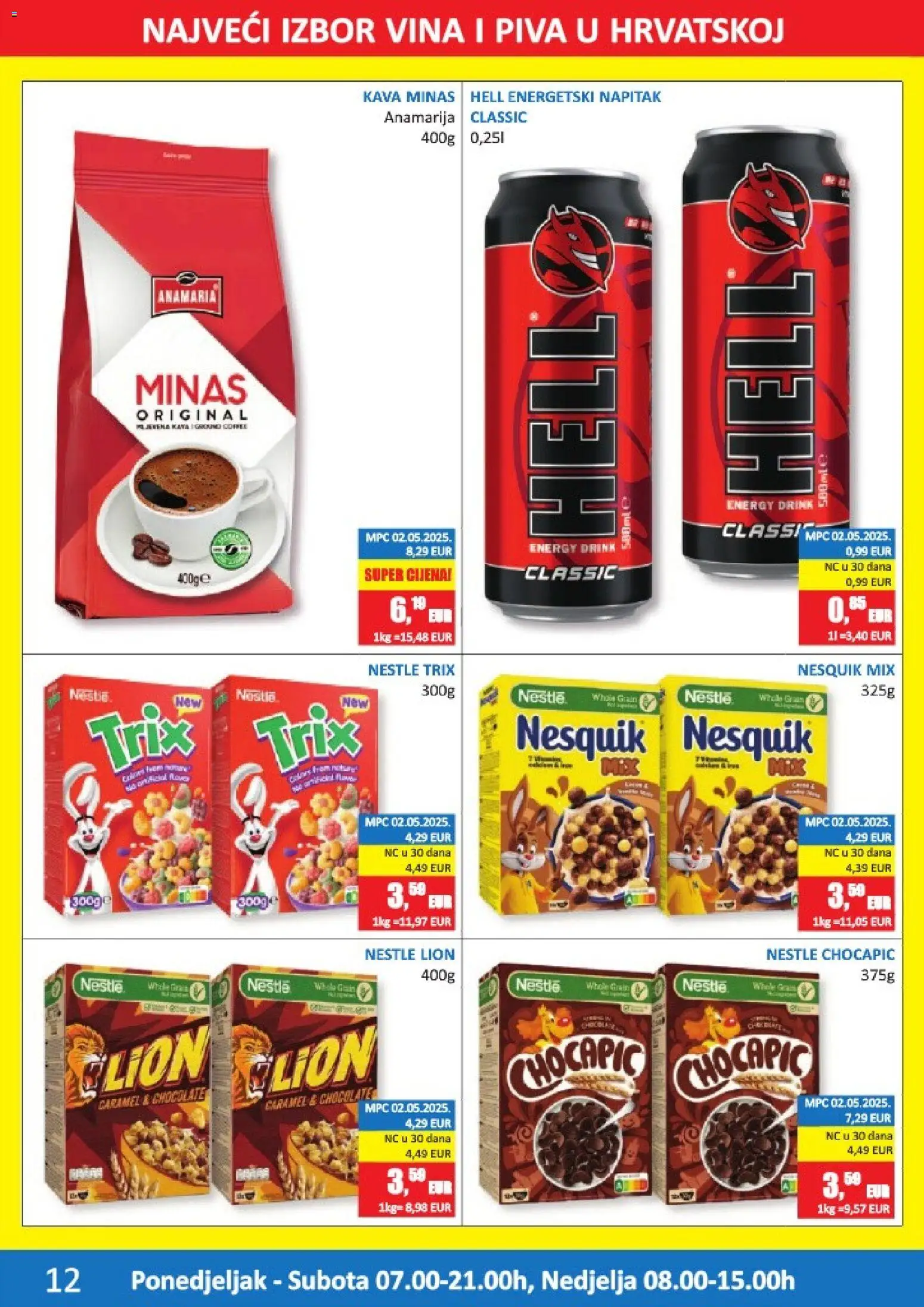 Vrutak katalog | vrijedi od 15.12.2025 | Stranica: 12 | Proizvodi: Hell, Kava, Nesquik