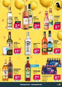 Netto Prospekt 	 - gültig ab dem 01.09.2025 | Seite: 13 | Produkte: Rum, Grapefruit, Rotkäppchen, Whiskey