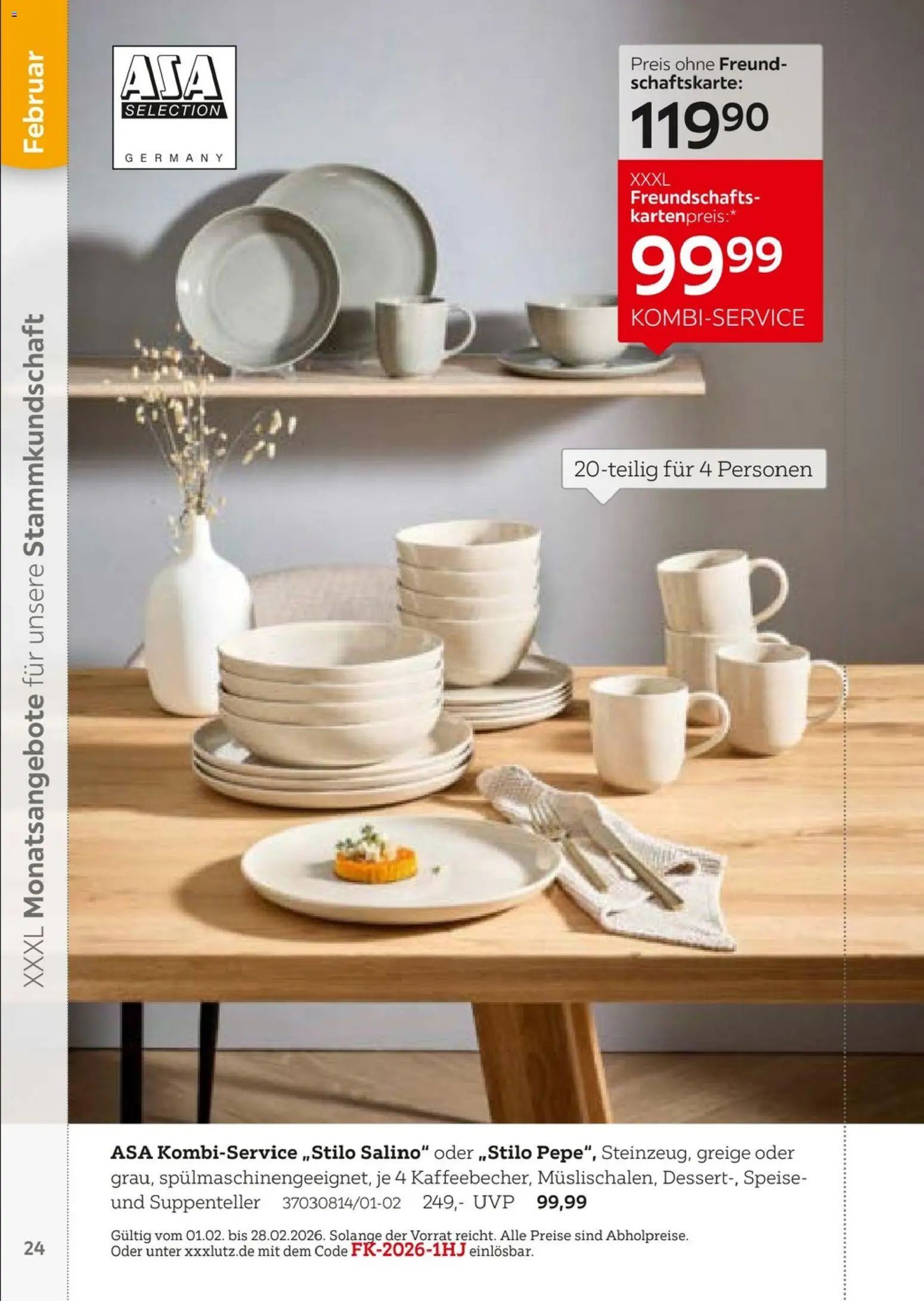 XXXL Lutz  Freundschaftskartenjournal – gültig ab 01.02.2026 | Seite: 24