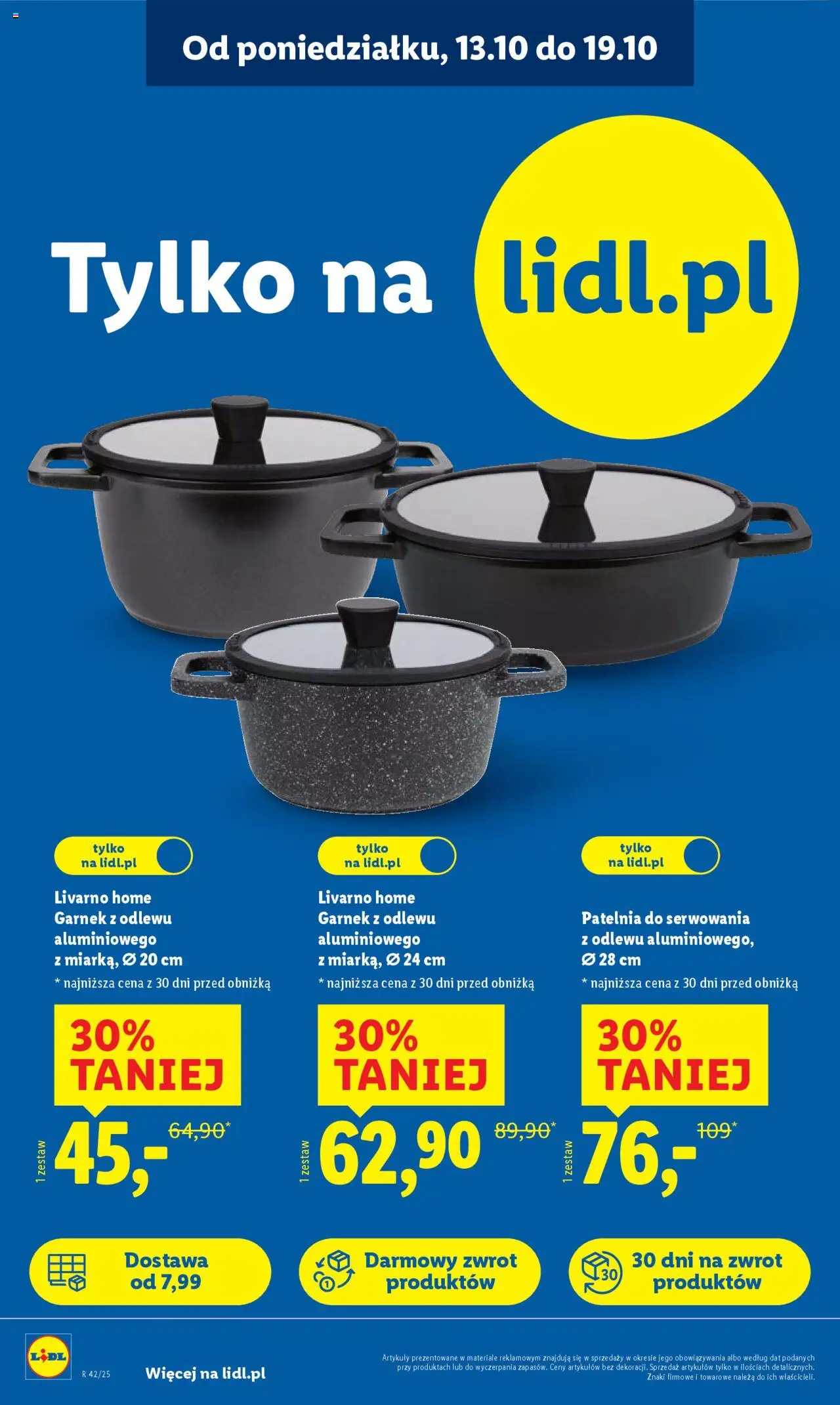 Lidl Katalog od 13.10.2025 | Strona: 22 | Produkty: Garnek, Patelnia