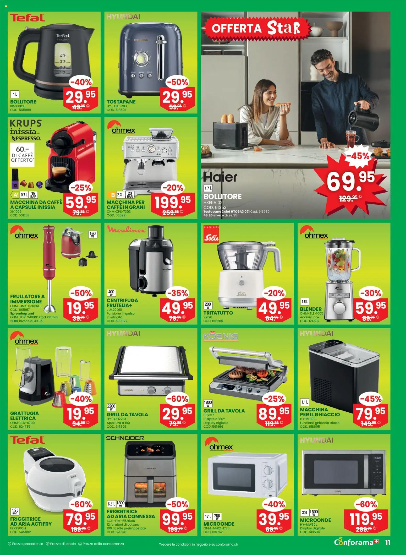 Conforama aktionen IT – gültig ab 08.04.2026 | Seite: 11 | Produkte: Grill