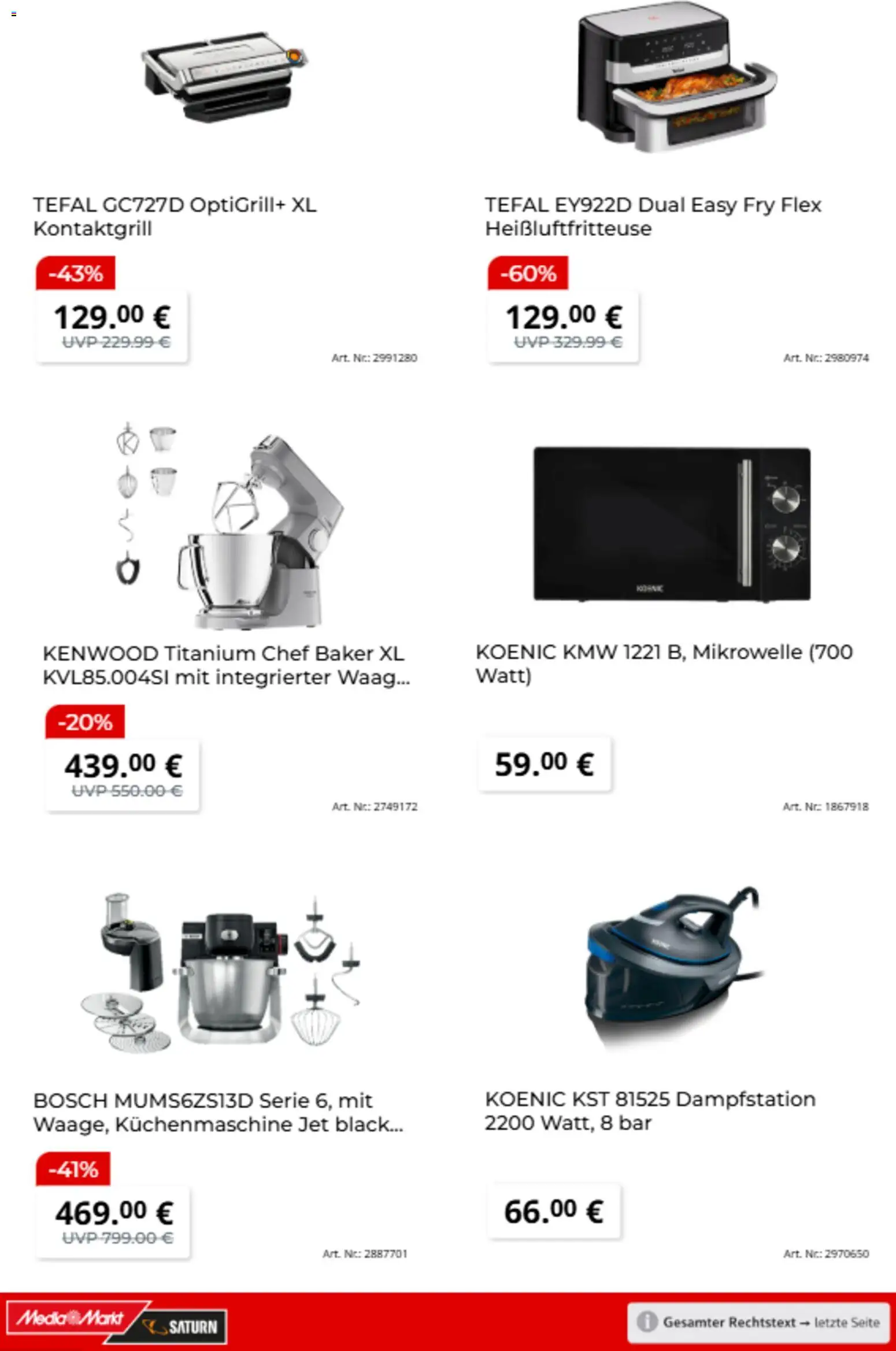Media Markt Prospekt 	 – gültig ab 10.02.2026 | Seite: 16 | Produkte: Bosch, Mikrowelle, Heißluftfritteuse